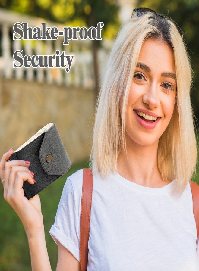 محفظة نقود صغيرة للنساء مزودة بجيب آمن للعملات المعدنية، منظم نقود صغير الحجم للرجال والنساء، رفيق مثالي للاستخدام اليومي والسفر. - Image 4